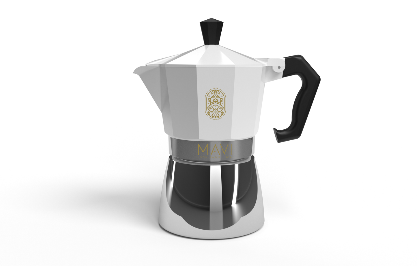 MATILDA -Espressokocher aus Edelstahl 3 Tassen (150 ml)