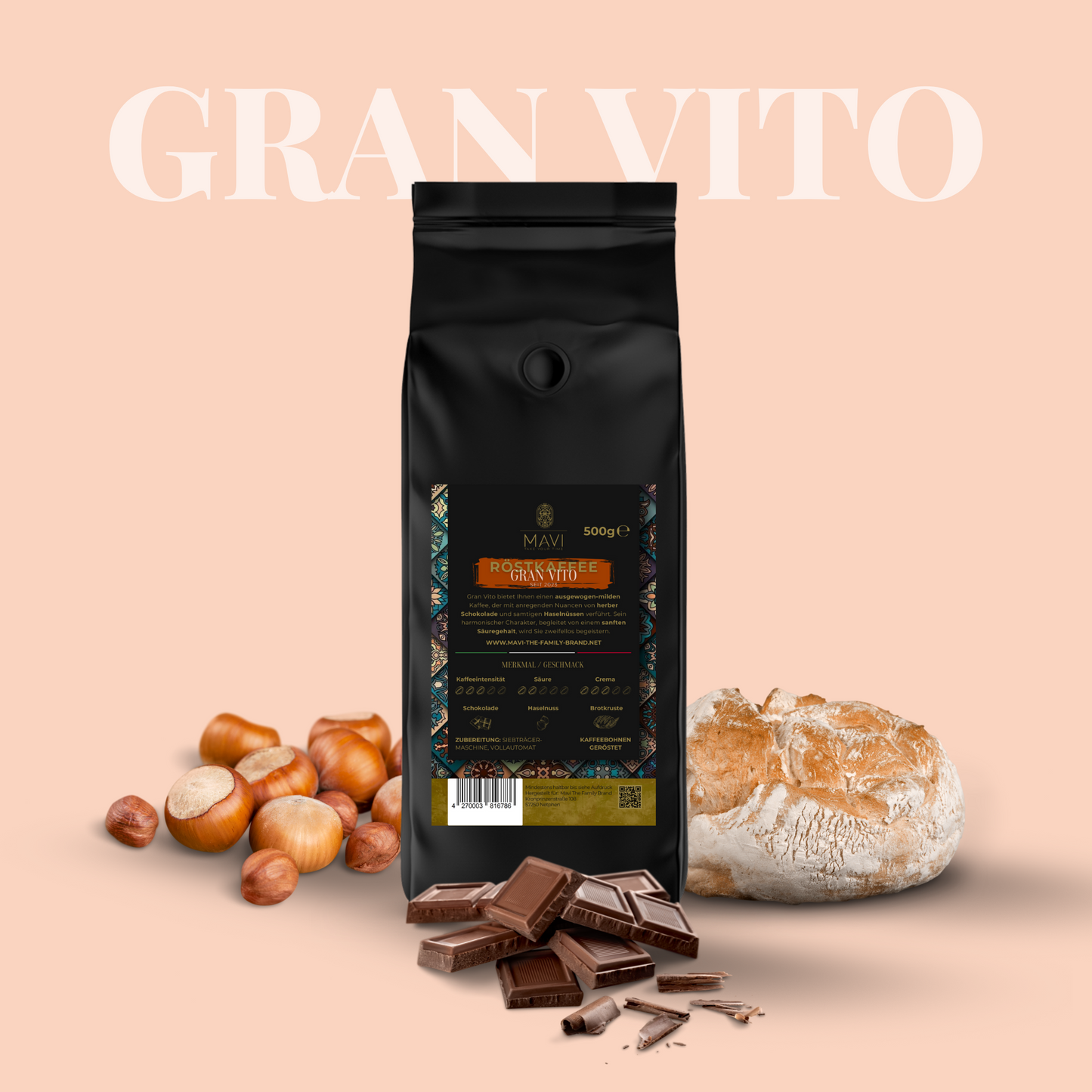Röstkaffeebohnen - Gran Vito - Light Roast